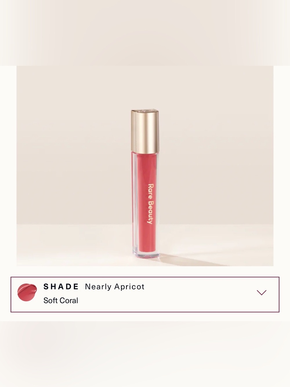 Rare Beauty Stay Vulnerable Glossy Lip Balm, “Nearly” Trio | NEW, SEALED - Picture 5 of 6